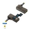 USB C к постоянному току 100 Вт PD Разъем Type C «мама» к «папа» с цифровым дисплеем для мониторов Напряжения Ток Мощность