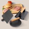 SMVP Stainless Steel Round Burger Press