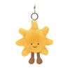 JELLYCAT Серия Забавных Предметов Брелок-Сумка Солнышко Желтая Кукла Плюшевый Подвеска Высота 14 см