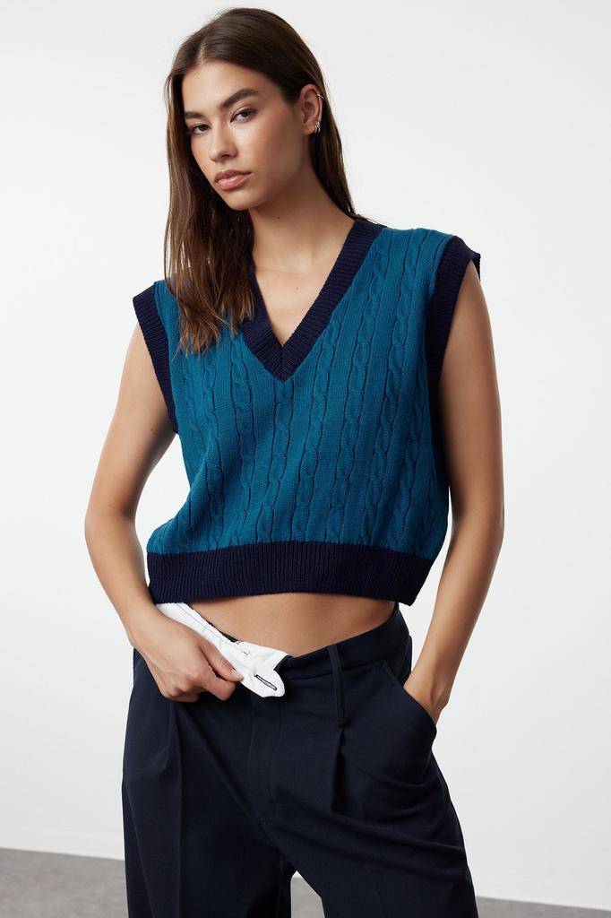 Women's Elegance Style Sweater Stone Crop Hair Knitted Knitwear Sweater