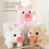 Squeak Interactive Electronic Plush Toys The Ears Move Piglet Simulation