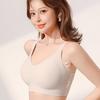 Невидимое нижнее белье Женский тонкий бюстгальтер полной чашки Предотвращающий провисание Втягивающий грудь Невидимый бюстгальтер Пуш-ап бюстгальтер