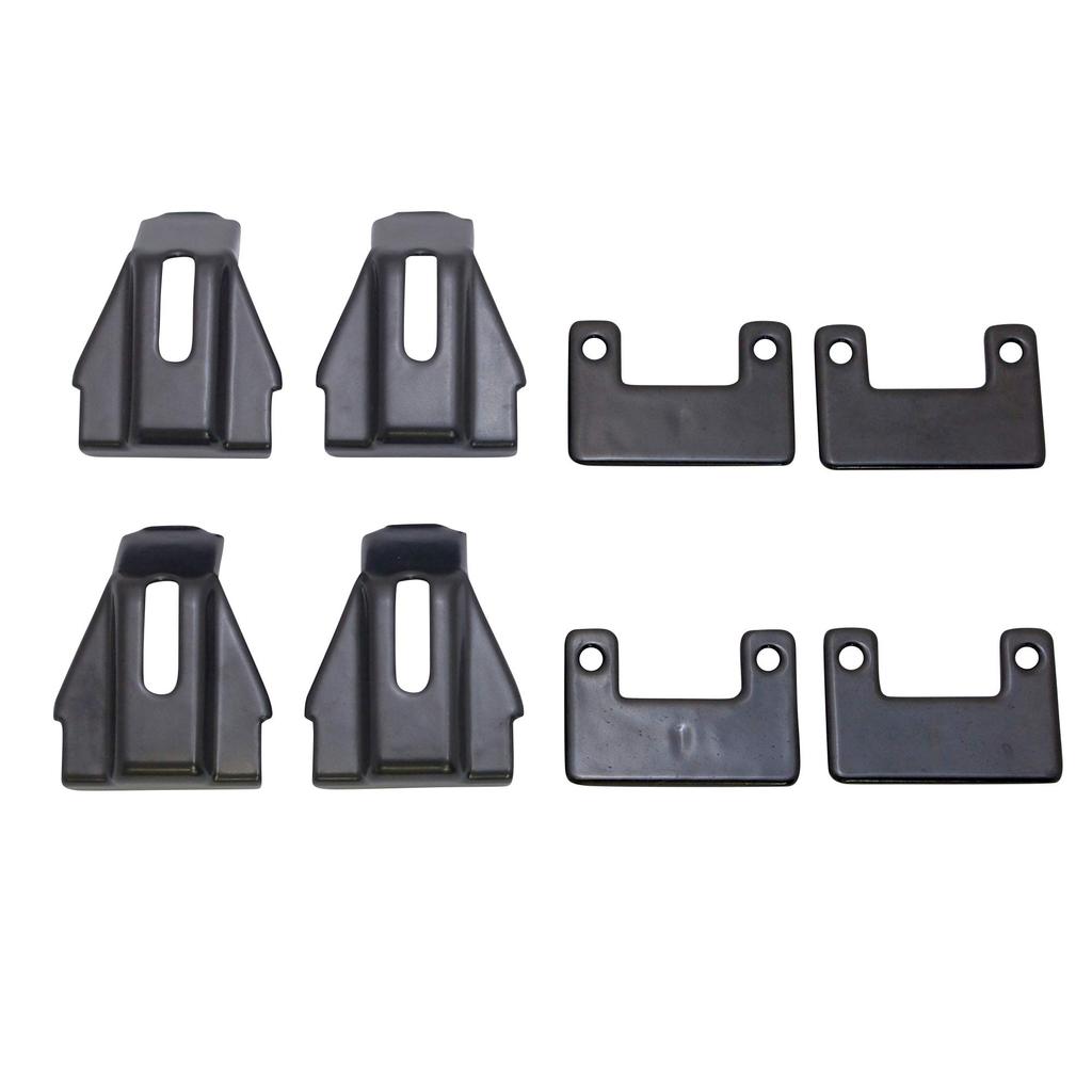 Терцо (от ПИАА) Базовый багажник, Комплект монтажных кронштейнов для конкретного автомобиля, 4 штуки, Прямая крыша