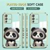 For Honor 90 70 50 X7a X9a P30 Pro P40 Lite Infinix Hot 40i 30i Vivo Y22 Y18 V30 Pro V40 Cute Cartoon Panda Soft TPU Full Lens Protect Case