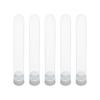 50PCS Professional Centrifuge Tubes Kit with Leak-Proof Caps Clear Lab Test Container Plastic Tubes for School Labs