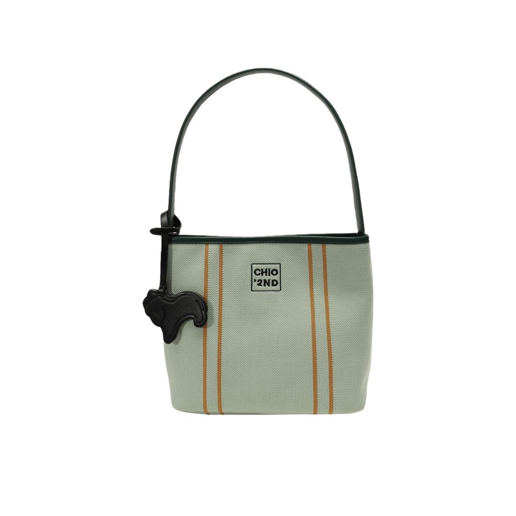 Маленькая сумка-тоут «Мелодия» женская летняя ручная тканевая сумка маленькая рабочая сумка через плечо