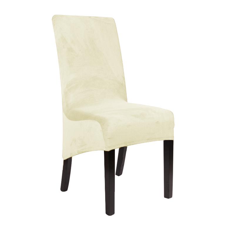 Чехол на стул из бархатной ткани, эластичный, размер XL, чехлы на стулья с длинной спинкой, чехлы на сиденья со спинкой для свадебного стула для столовой и кухни