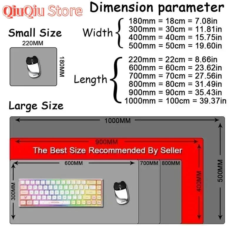 Large Mousepad Gamer Mousepads Keyboard Mat Xxl Desk Rug Octopus Monster Pc HD Desk Mats Company Oni Mouse Pad For Gift 90x40cm