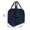 DeLorean Time Machine Back To The Future Insulated Lunch Bag for Kids School Cooler Thermal Food Box Tote Lunch Boxes Container