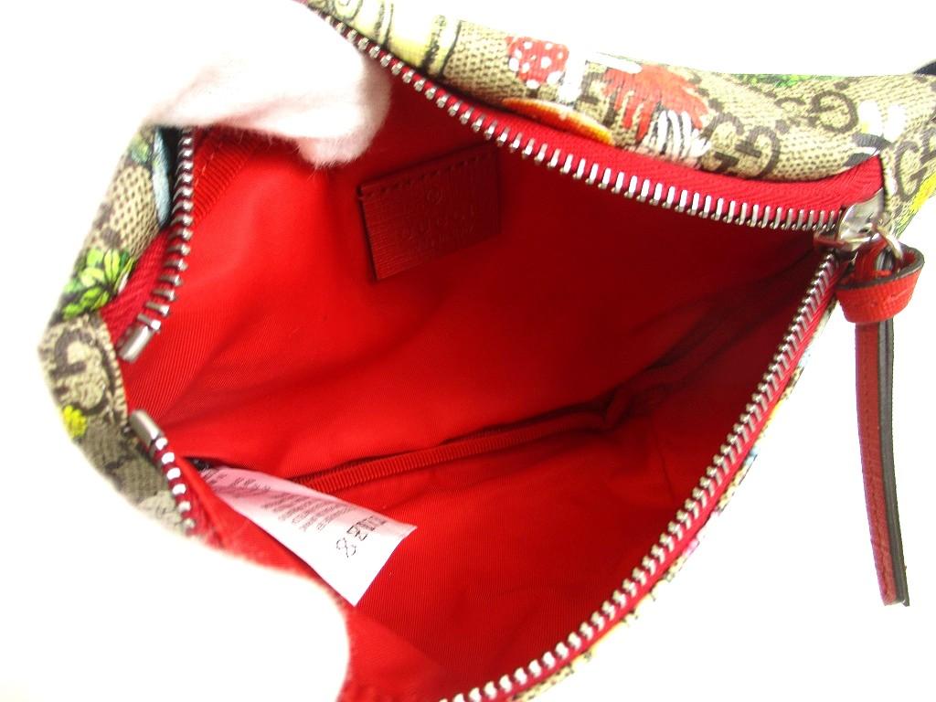 Оригинальная поясная сумка GUCCI GG Supreme Canvas Higuchi Yuko, сумка-ремень, наплечная сумка #a868, восстановленная