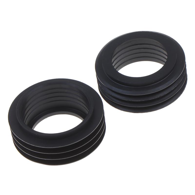 Hot 2PCS Rubber Pussy For Geberit Parts Toilet Internal Low Level Flush Pipe Rubber Cone Seal Gasket 119.668.00.1 60x42x25mm