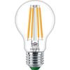 Ampoule LED Ultra Efficient Classe A - PHILIPS - 60W - Culot E27 - Blanc Chaud 2700K - Verre Transparent