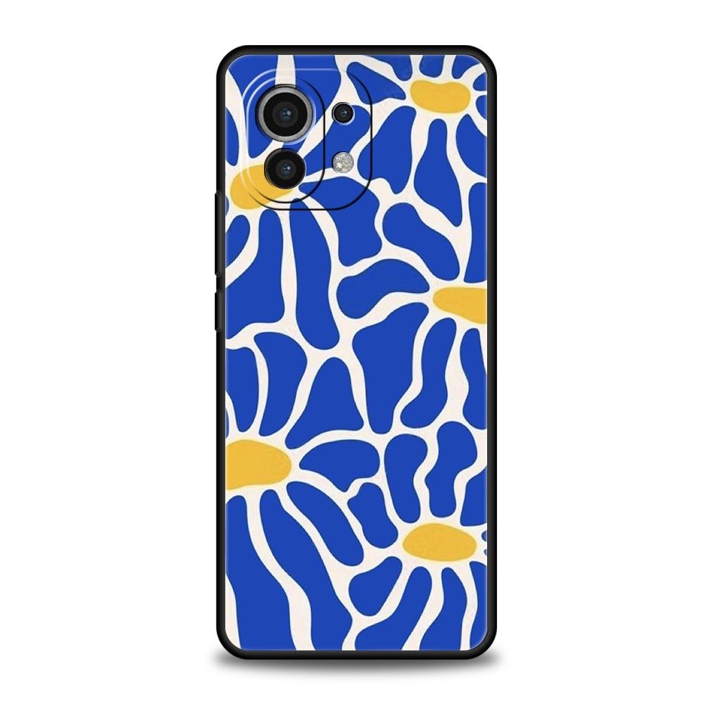 Чехол для телефона для Xiaomi Mi 15 14 14T 13T 12T Pro 12 13 11 Lite 5G 11T X6 X5 Pro Мягкий ТПУ чехол Абстрактный Цветочный рынок