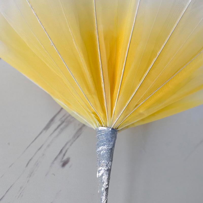 1 шт. Свадебное украшение Украшение для мероприятий на открытом воздухе Пушистые лепестки Украшение для окна Искусственный пион Большой Тюль Красивый