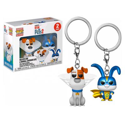 Secret Life of Pets 2 Макс и Снежок США Pkt Pop брелок 2Pk