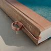 1/2/3Pcs Copper Book Holder Ring Heavy Duty Metal Book Clip Bookmark Ring Lightweight Spiral Wire Book Marker Ring Reading Accessories Book Gifts