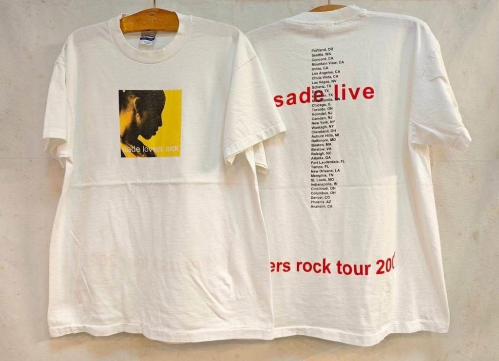Sade Live Lovers Rock Винтажная Концертная Турне Группа 90-х Белая Размер L УНИСЕКС Футболка ПЕРЕПЕЧАТКА