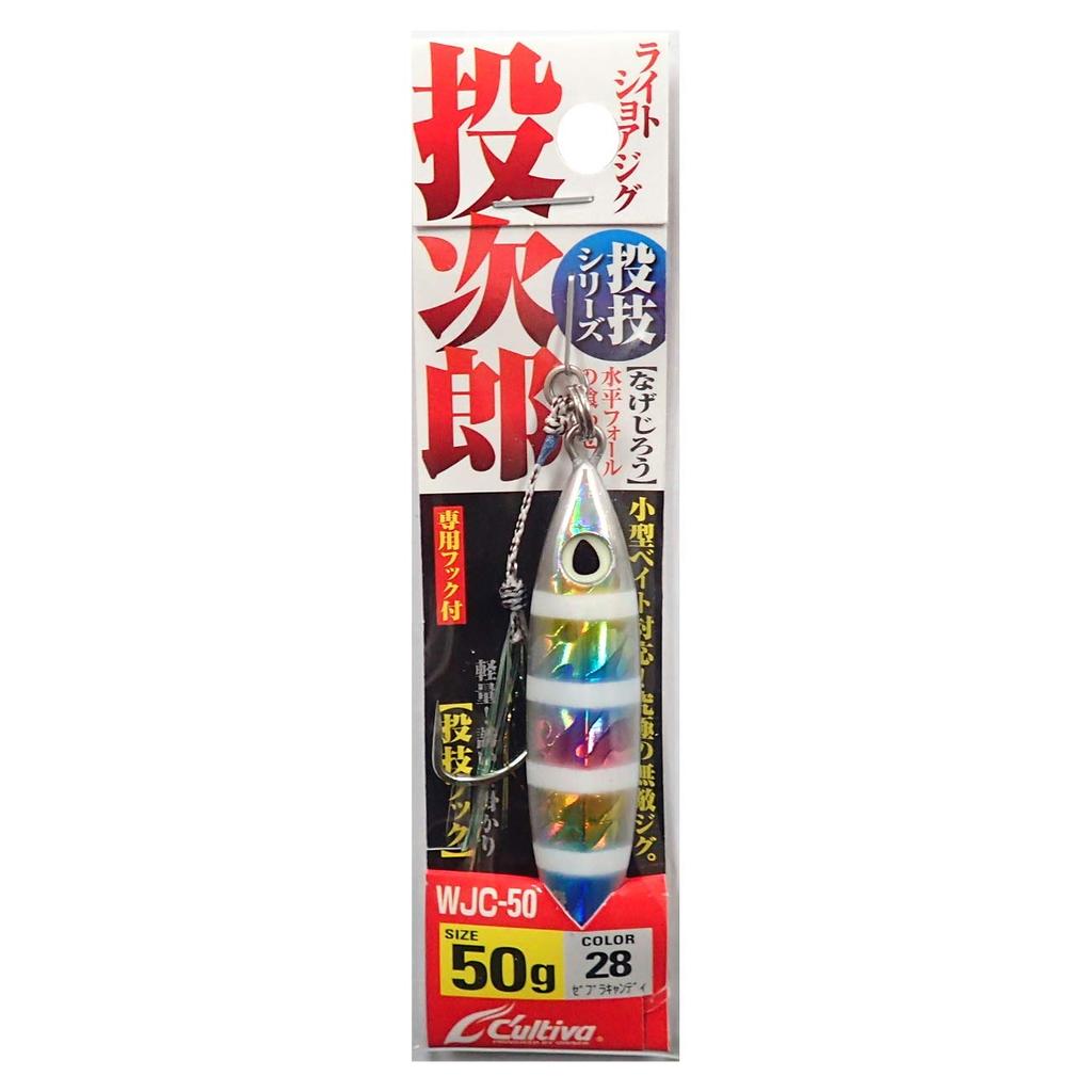 OWNER Metal Jig WJC-50 Tojiro 50 No.31996 28 Zebra Candy
