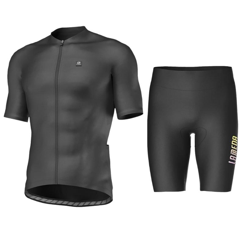 Lameda Cycling Jersey High Elasticity Men Cycling Shorts Breathable Comfortable Men's Jersey Set Cycling Clothes for Men