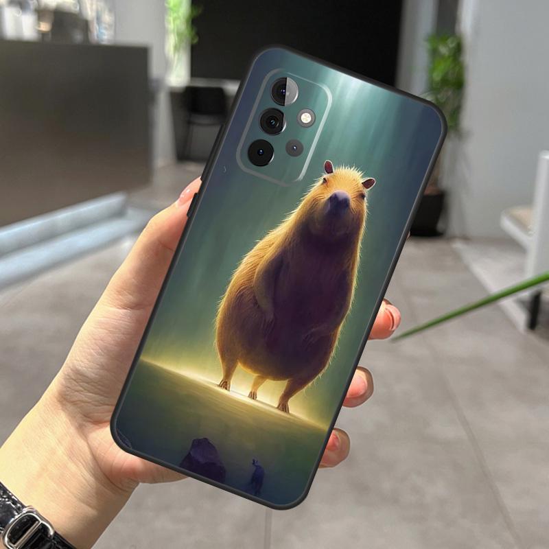 Смешной чехол с капибарой для Samsung Galaxy A32 A12 A22 A52 A35 A26 A16 A05 A55 A15 A54 A34 A14 A56 A36 A13 A53