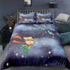 3D Печать Аниме Маленький Принц Le Petit Prince Комплект Постельного Белья Мальчики Девочки Размер Twin Queen Пододеяльник Постельное Белье Дети Взрослые