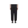 Y-3 Solid Color Casual Drawstring Pants Men Bottoms Black DY7190