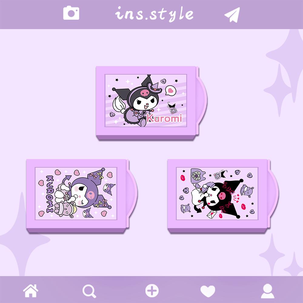 Кавайи волшебная коробочка cinnamoroll kuromi пенал для хранения ластиков детская милая студенческая my melody мультяшные детские игрушки маленький подарок ПВХ
