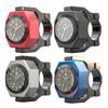 Высококачественные часы из алюминиевого сплава с ЧПУ, 4 цвета, 22-28 мм, регулируемые, водонепроницаемые, светящиеся, для крепления на руль мотоцикла