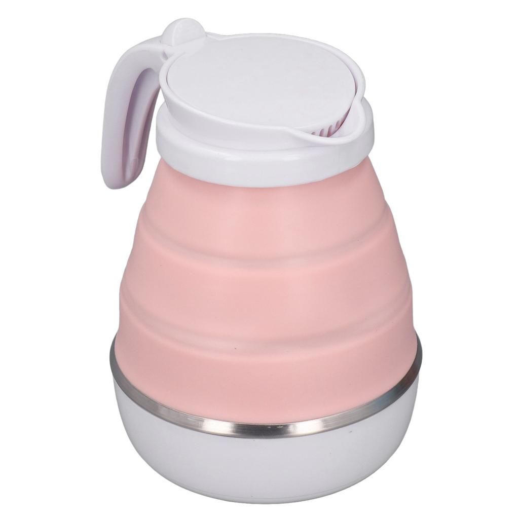 Portable Foldable Electric Kettle Travel Foldable Electric Kettle Collapsible Water Boiler with