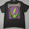 РУБАШКА GRATEFUL DEAD Мужская EXTRA LARGE XL Черный Череп Неоновый Рок-Музыка КОНЦЕРТ Новая с биркой