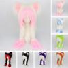 Secondary Cute Style Cat Hat for Men Women  Anime Style Ear Protection Hat Plush Warm Hat for Girl