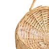 Wall Hanging Basket Flower for Dried Flowers Pot Decorative Woven Planter