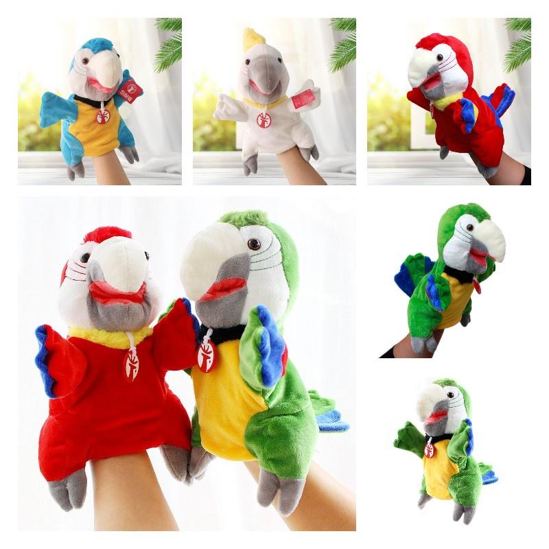 Говорящая игрушка-марионетка животного с двигающимся ртом для рассказывания историй и укрепления связи между родителем и ребенком