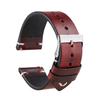 Genuine Leather Leather Strap 20mm Quick Release Strap Comfortable Wristband  Smartwatch