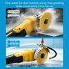 Metal Body Water Sprinkler Nozzle Attachment for Cutting Machine Work, Wet Cutting Dust Reduction Part for Concrete and Metal Cutting Tasks