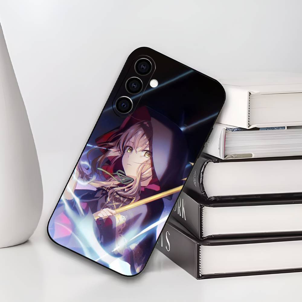 S-Silent Аниме W-Ведьма Чехол для телефона Силиконовый Мягкий Для Samsung Galaxy A73,A72,A71,A70,A53,A52,A51
