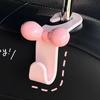 Bow Shaped Car Hook, Pink Car Storage Bag Hook