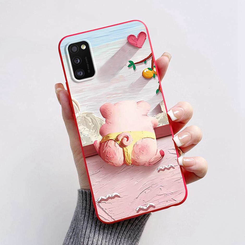 Для Samsung Galaxy A41 Защитные задние крышки для телефона Красивые Fundas Для Samsung Galaxy A 41 Мягкие силиконовые чехлы для телефона Coquessss