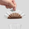 50 шт. Фильтровальная бумага для кофе Pour Over 50 листов;  Подходит для кофейной воронки B75 и кофейных фильтров Wave Dripper на 1-2 чашки