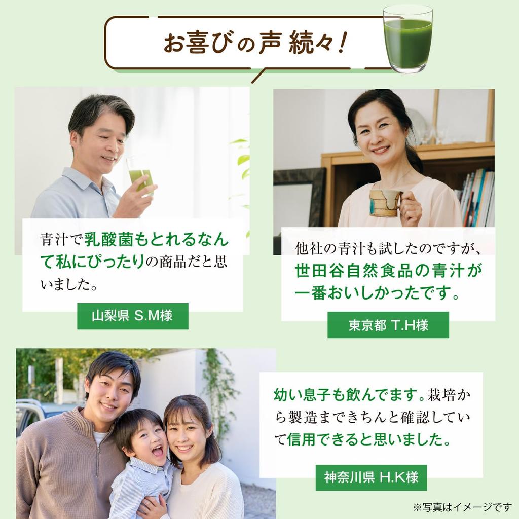 Setagaya Natural Foods Зеленый сок с молочнокислыми бактериями Питательный зеленый сок с 10 миллиардами молочнокислых бактерий и овощей, легко усваиваемый