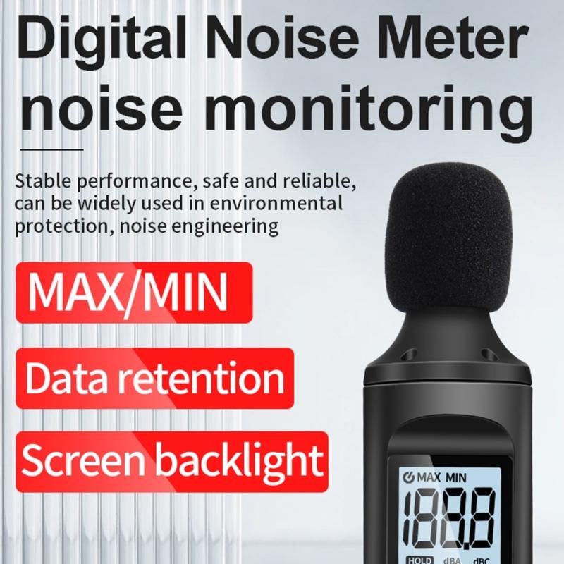 Многофункциональный измеритель уровня звука, чувствительный шумомер, шумомер для записи и анализа шума в различных условиях
