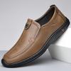 МодаМода Повседневная Бизнес Повседневная Мужская Кожаная Обувь Весна Осень Новые Дизайнерские Лоферы Мужские Однотонные Дизайнерские Туфли Мужские