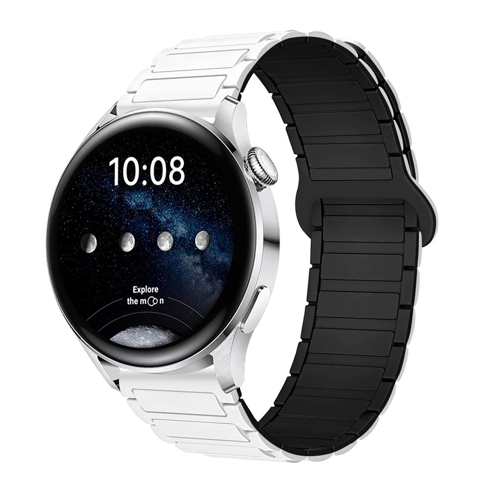 18mm 20mm 22mm Magnetic Band for Samsung Galaxy Watch 7 6 5 4 40mm 44mm 5Pro 6Classic Silicone Strap for Huawei Watch GT5 GT5 Pro 46mm Xiaomi