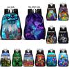 Pattern Minecraft Double Sided Schoolbag Backpack Breathable Bag Gift Fashion