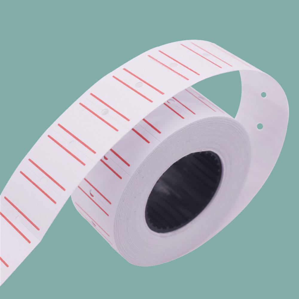 1 Roll(600 этикеток) Белая самоклеящаяся этикетка с ценой, наклейка, канцелярские товары