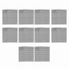 10PCS Gardening Flower Pot Hole Mesh Mat Pad Plant Potting Bonsai Bottom Grid Mat (5*5cm)