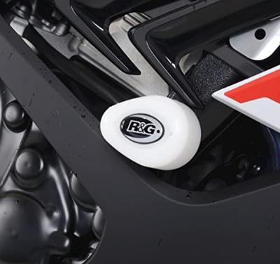 Аэро Крэш для Ninja 250 400 Только для гонок Защита R&G, Белый, (2018-)/Ниндзя (2018-)