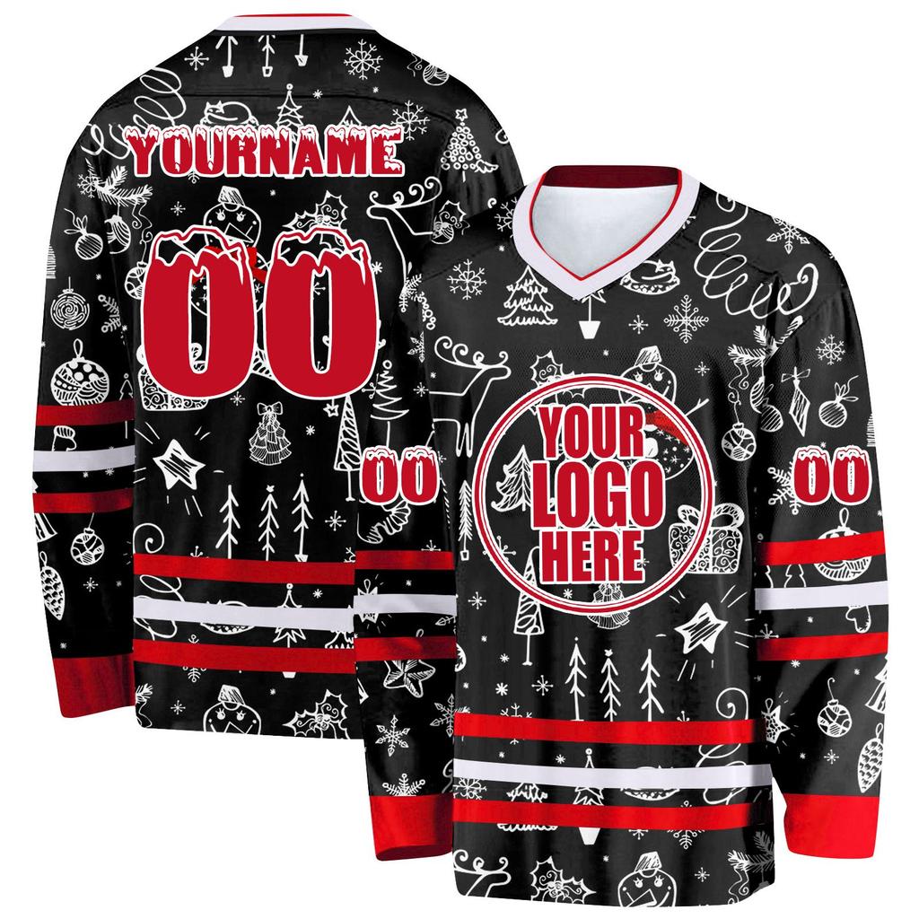 Custom Name Team Name Number Uniform, Personalized Team V-Neck Sports Uniform For Men Women Youth