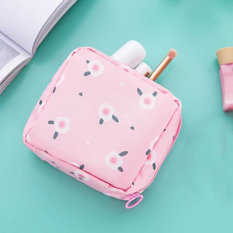 Portable Sanitary Pad Purse Storage Bag Girls Feminine Sanitary Pad Storage Large