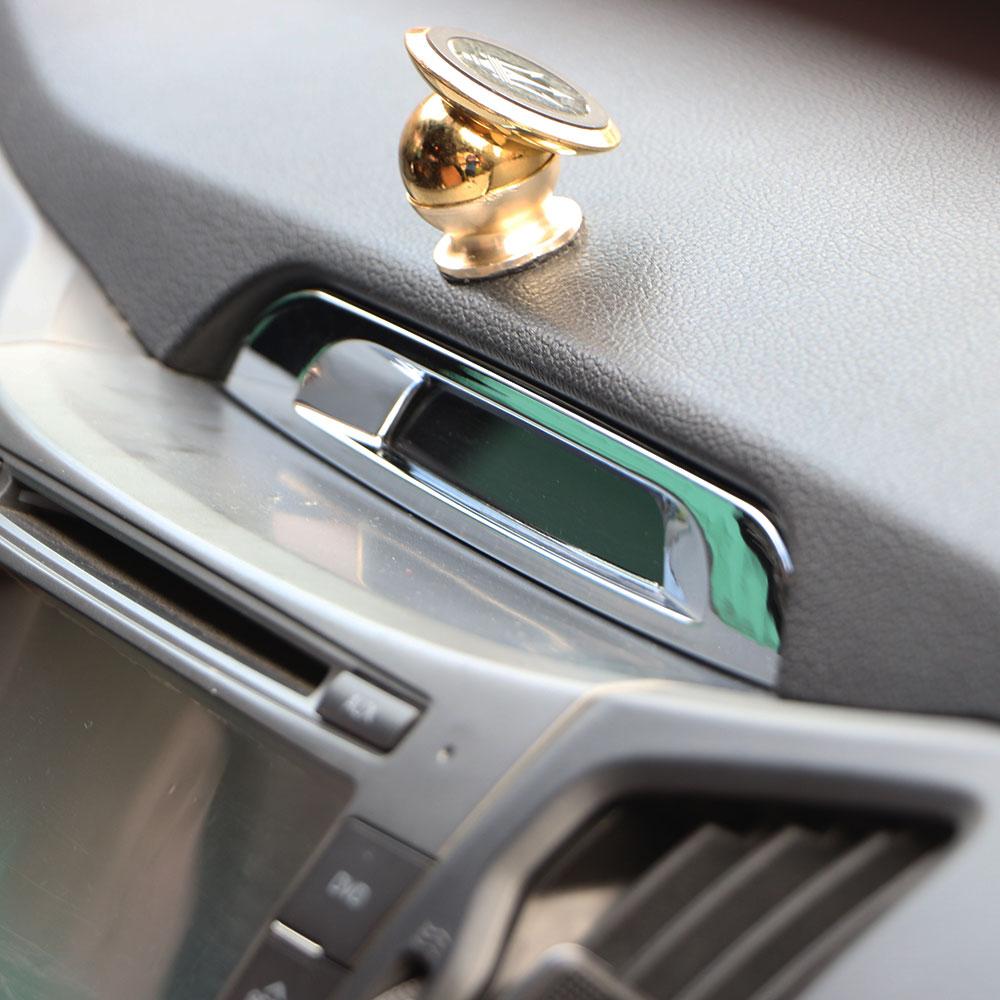 Хромированная накладка из АБС-пластика для центральной консоли, CD-выход, декоративная наклейка для Kia Sportage SL Sportage 3 2011 - 2015, аксессуары для интерьера автомобиля